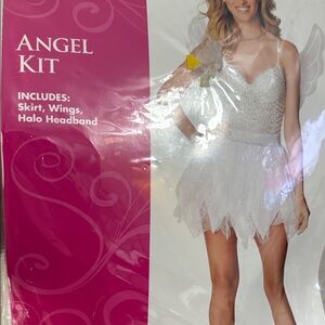 Women's White Angel Costume -